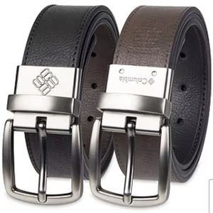 Columbia Reversible Leather Belt Black/Brown Size 42/105